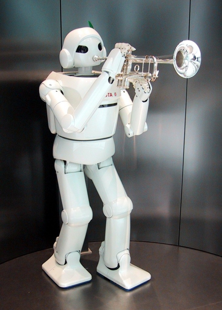 Who knows what robots will help people with in the future?  Image made available under CC BY-SA 3.0 by Wikimedia Commons user Chris 73