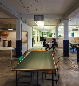 The Whisky Bond venue is a hip open workspace for agile startups in Spiers Locks, Glasgow