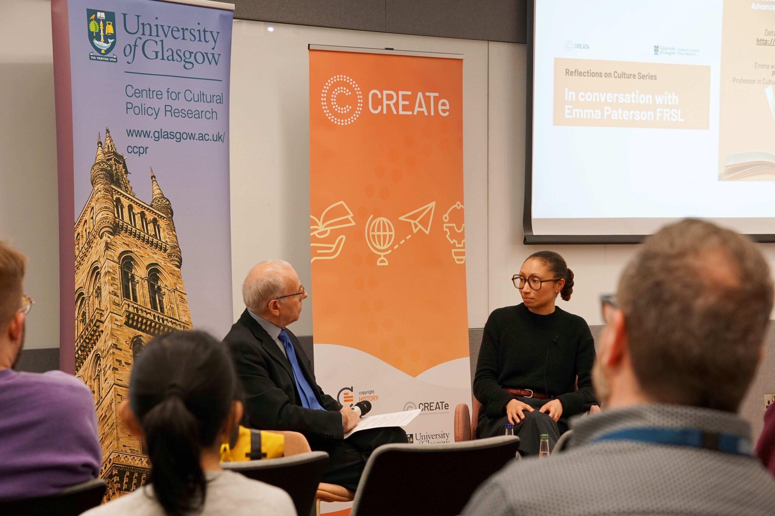 Philip Schlesinger in conversation with Emma Paterson
